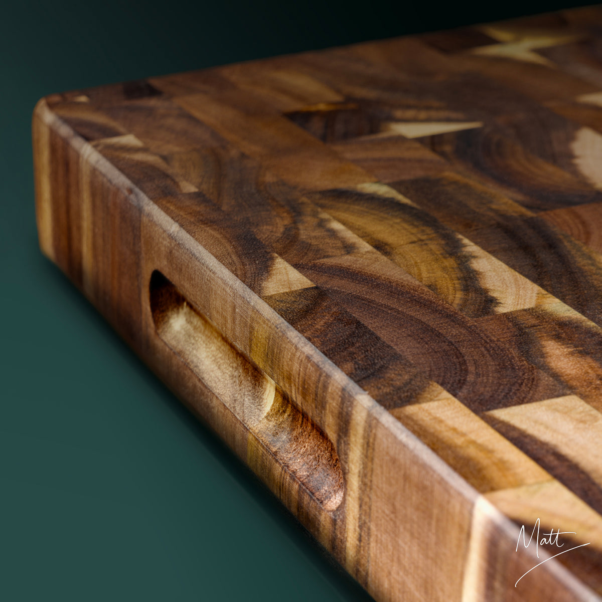 Matt Tebbutt Large Acacia Butcher's Block, 40 x 28cm