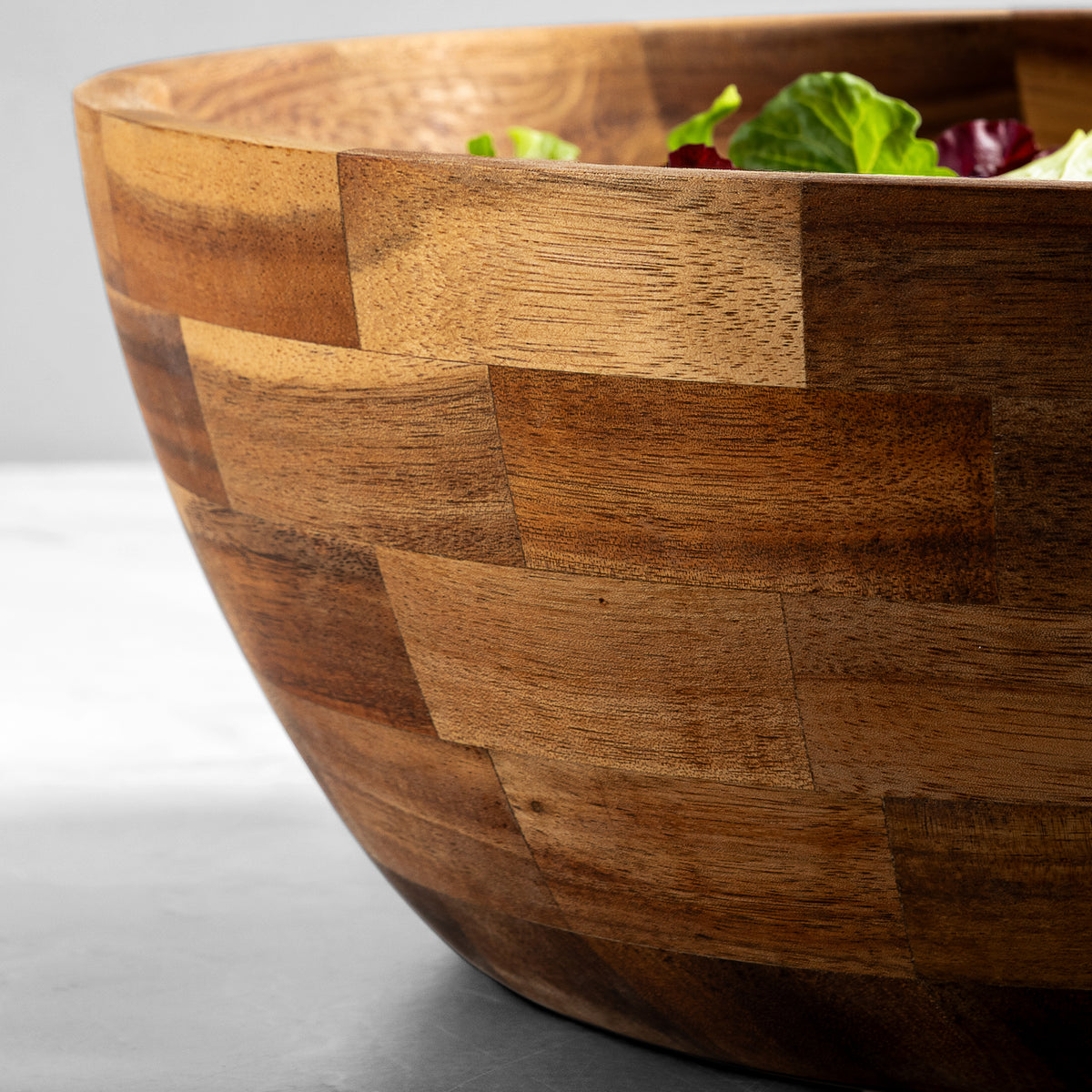 Matt Tebbutt Acacia Wood Salad Bowl & Servers Set