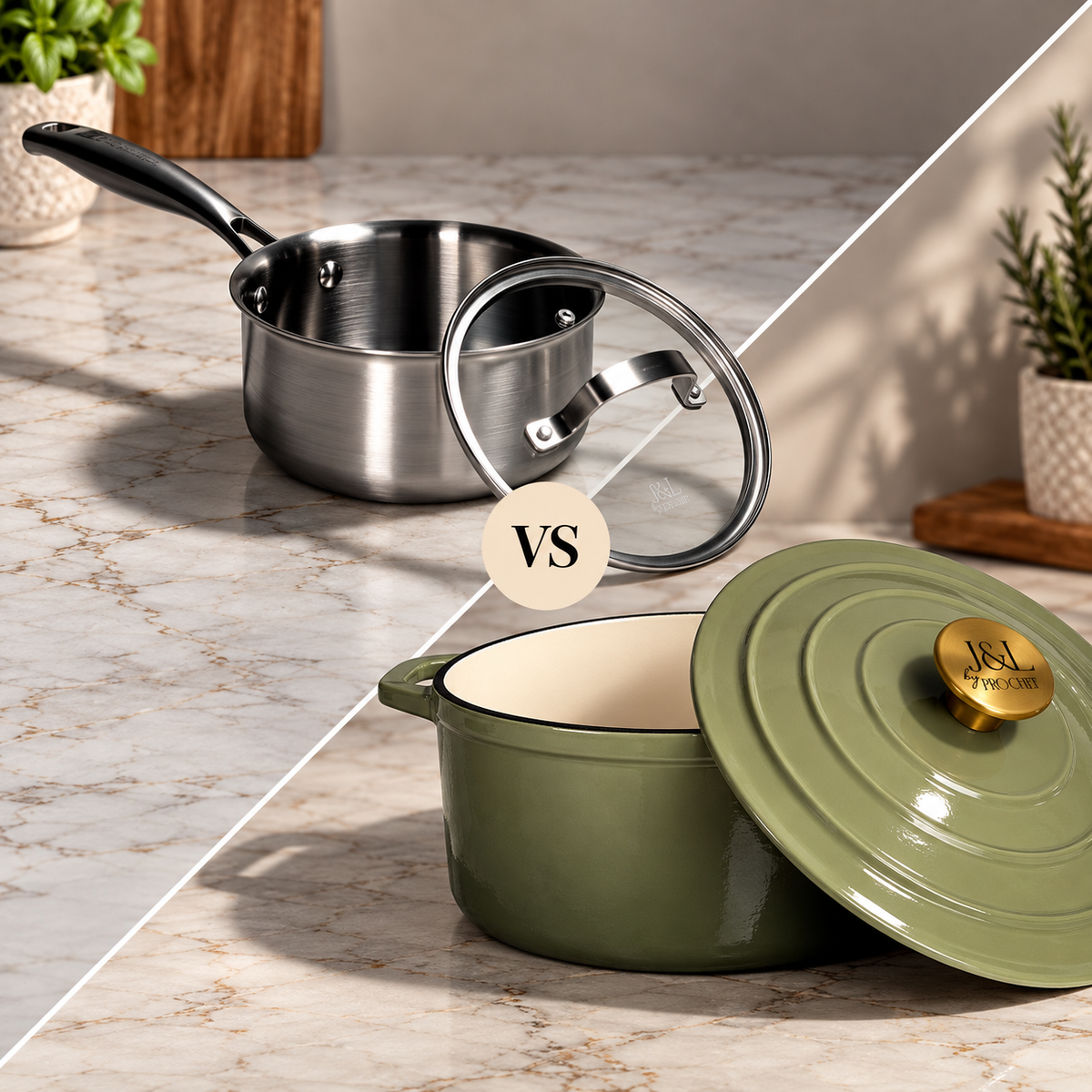 Cast Iron vs Stainless Steel Pans: Which Is Actually Better?