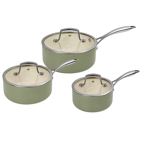 Ceramic-Coated Pan Sets
