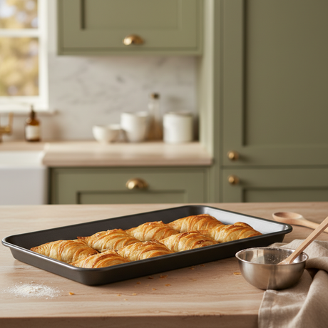 Large Baking Tray, Non-Stick, 39.4 x 26.7cm