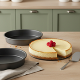 8" Round Shallow Cake Tin, Non-Stick