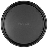 Black cake pan with 'Prochef' branding on a white background