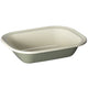 J&L 28cm Large Enamel Pie Dish, Sage Green & Cream