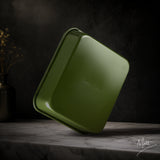 Matt Tebbutt Olive Green Deep Square Baking Tin, 24cm