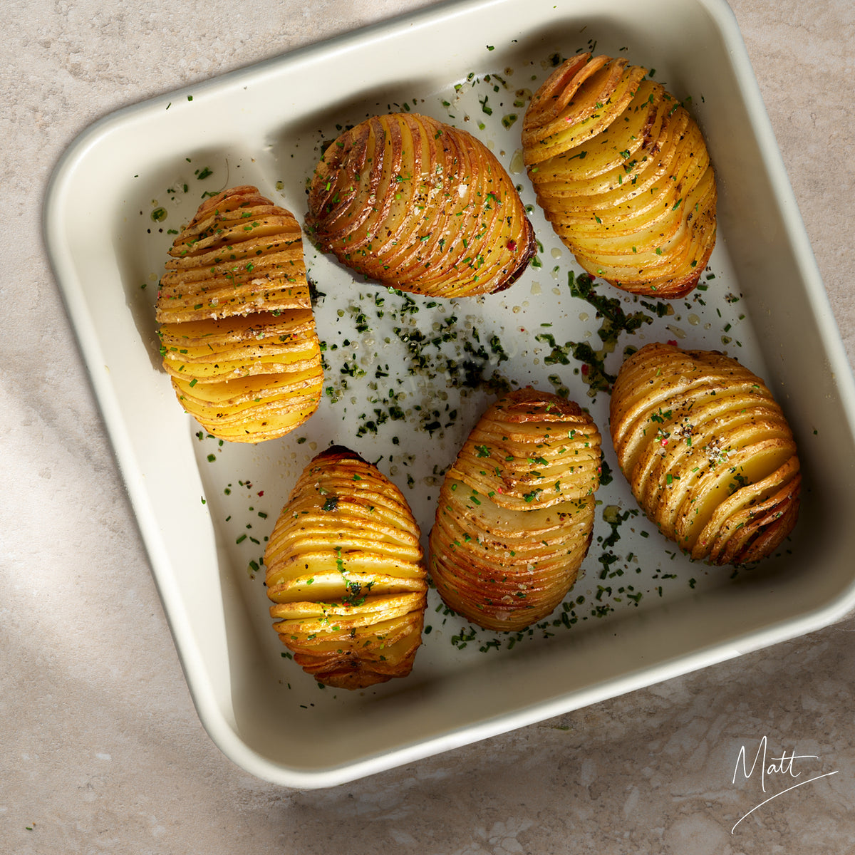 Matt Tebbutt Olive Green Deep Square Baking Tin, 24cm
