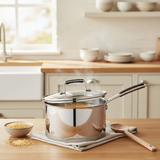 18cm Stainless Steel Saucepan