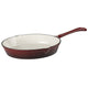 25cm Cast Iron Deep Garnet Round Frying Pan