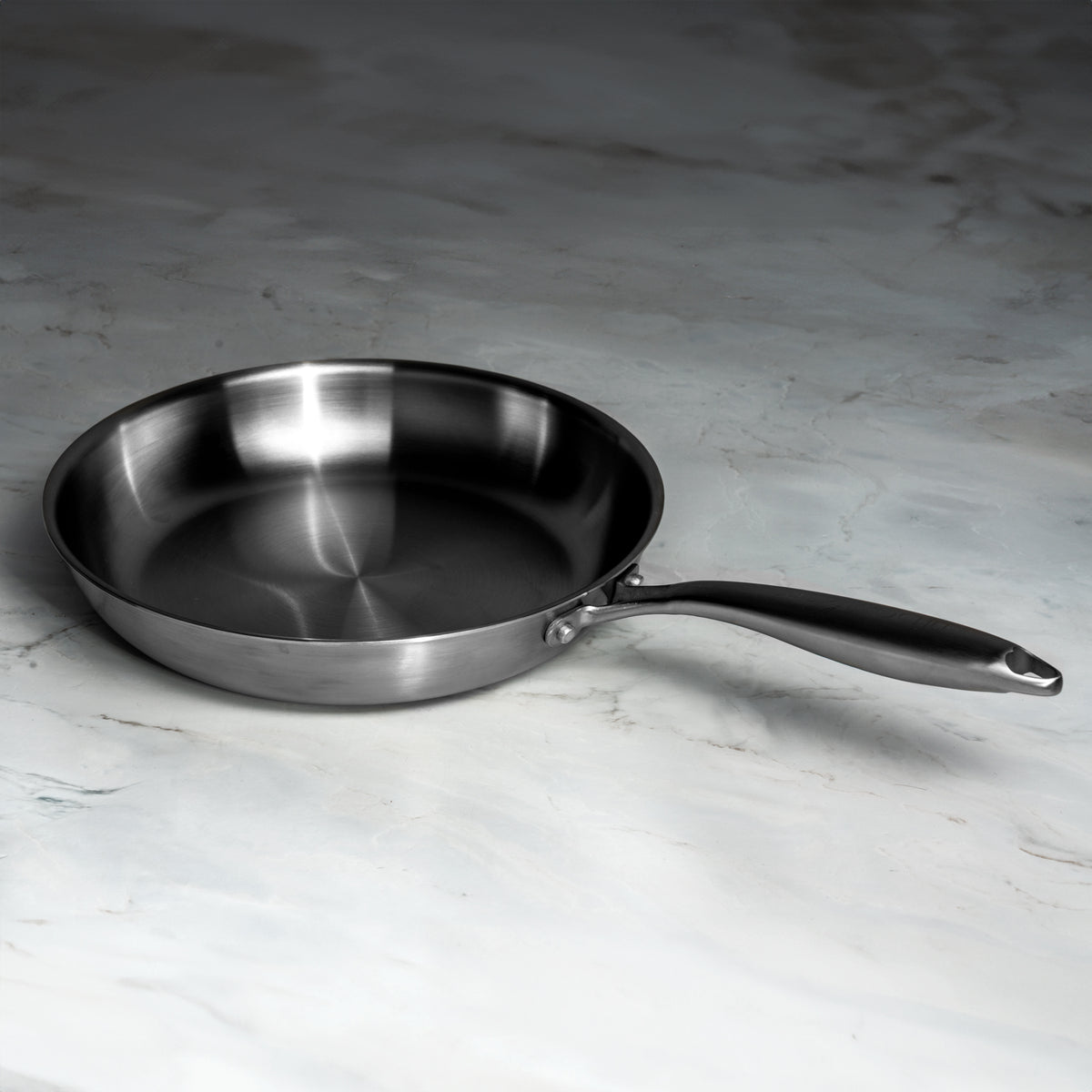J&L 'Signature' 24cm Tri-Ply Stainless Steel Frying Pan