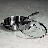 J&L 'Signature' 28cm Tri-Ply Stainless Steel Sauté Pan