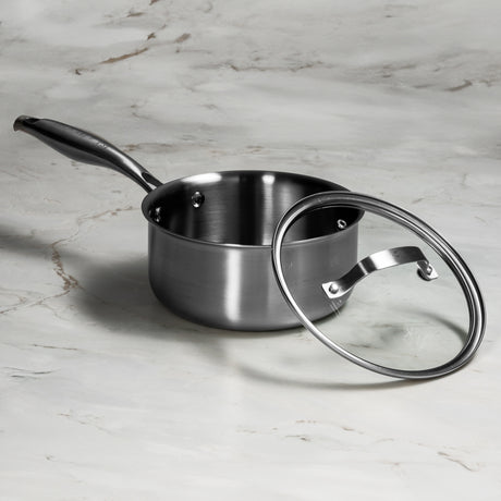 J&L 'Signature' 18cm Tri-Ply Stainless Steel Saucepan