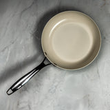 J&L 'Signature' Ceramic-Coated Frying Pan Set, Sage Green