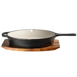 Matt Tebbutt 30cm Matte Black Cast Iron Frying Pan