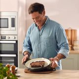 Matt Tebbutt 31cm Matte Black Cast Iron Round Griddle Pan