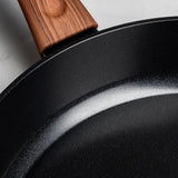 Matt Tebbutt 28cm Recycled Forged Aluminium Frying Pan, Black