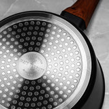Matt Tebbutt 16cm Recycled Forged Aluminium Saucepan, Black
