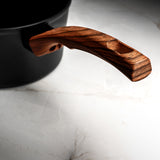 Matt Tebbutt 16cm Recycled Forged Aluminium Saucepan, Black