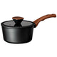 Matt Tebbutt 18cm Recycled Forged Aluminium Saucepan, Black