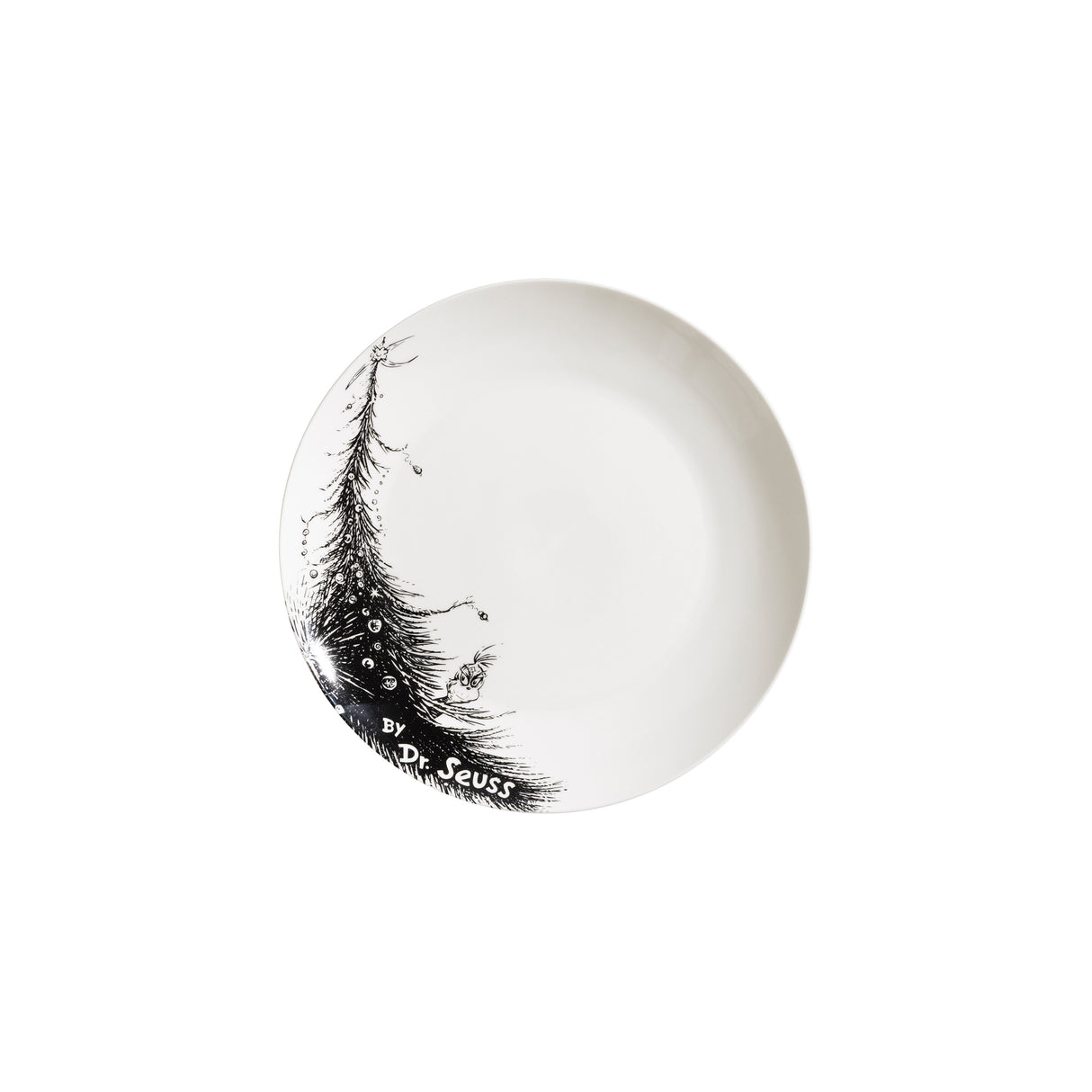 The Grinch & Max 12pc Porcelain Dinner Set – Plates & Bowls, Dishwasher Safe