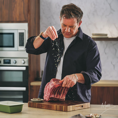 Matt Tebbutt Large Acacia Butcher's Block, 40 x 28cm