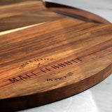 Matt Tebbutt Round Acacia Wood Chopping Board