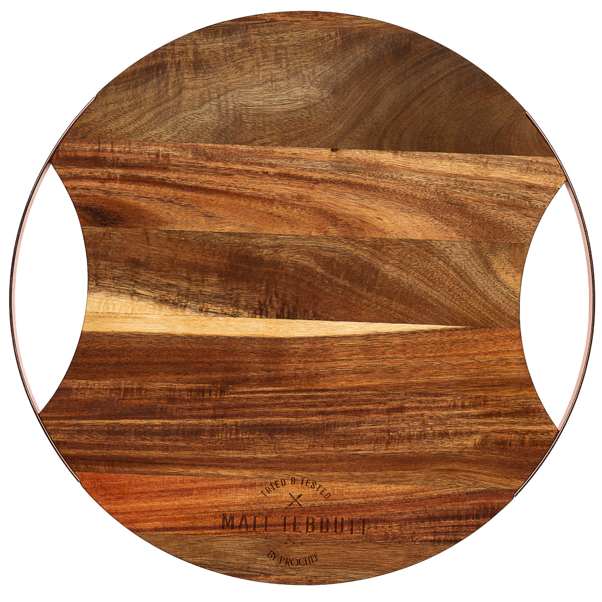 Matt Tebbutt Round Acacia Wood Chopping Board