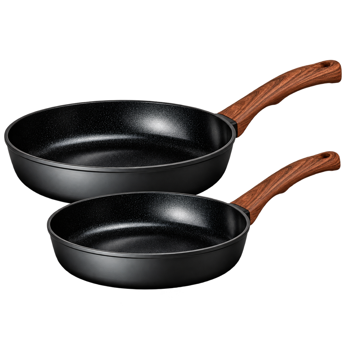 Matt Tebbutt Recycled Forged Aluminium Frying Pan Set, 2 Piece
