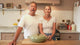 J&L 'Signature' 28cm Ceramic-Coated Wok with Lid, Sage Green